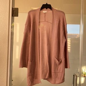 Caslon thin pink sweater